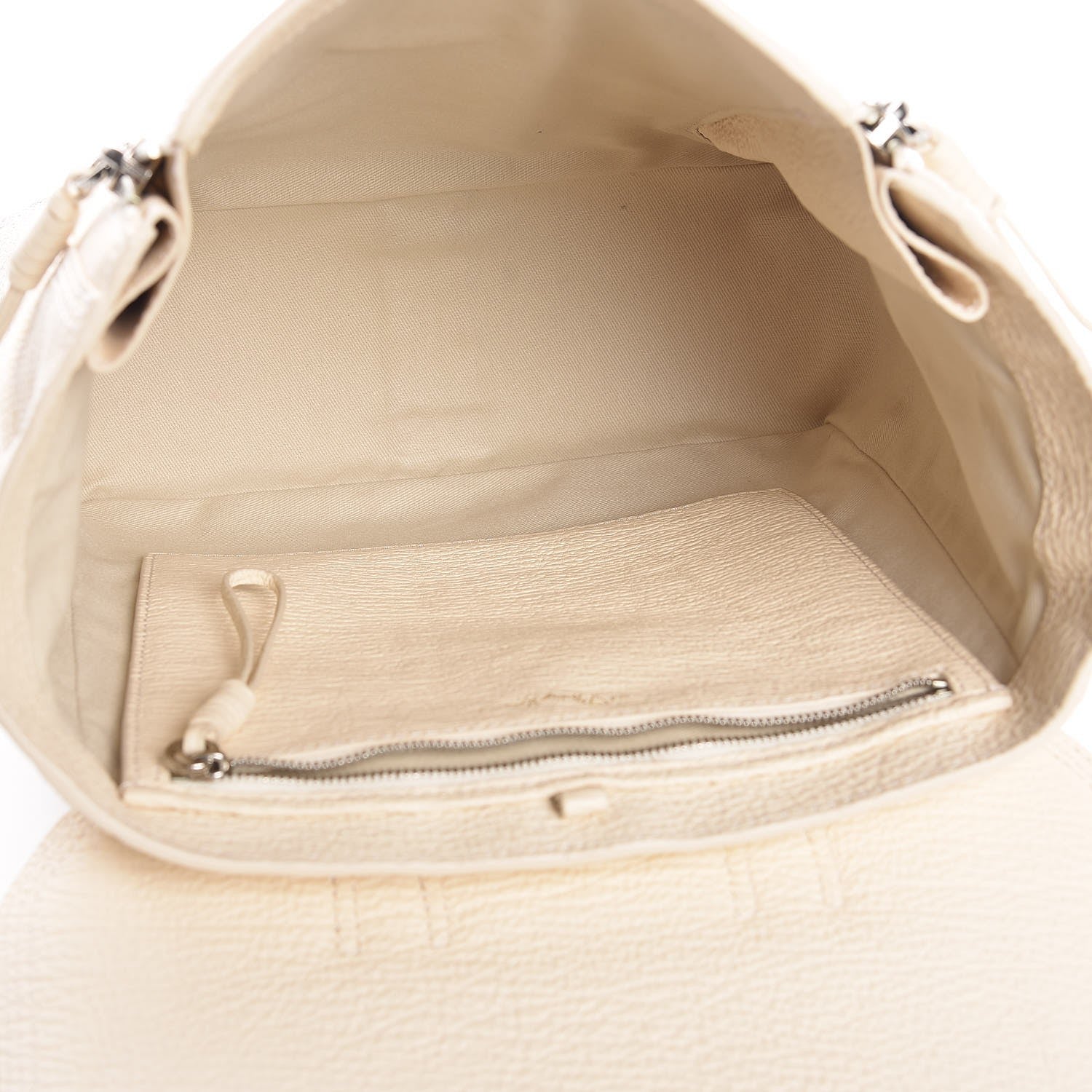 3.1 Phillip Lim 3.1 Textured Calfskin Pashli Backpack Milk 5 of 8