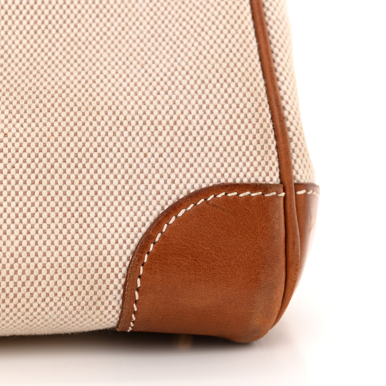 Hermes Toile Barenia HAC Birkin 32 Fauve 14 of 25