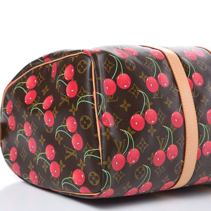 Louis Vuitton Monogram Cerises Keepall 45 5 of 11