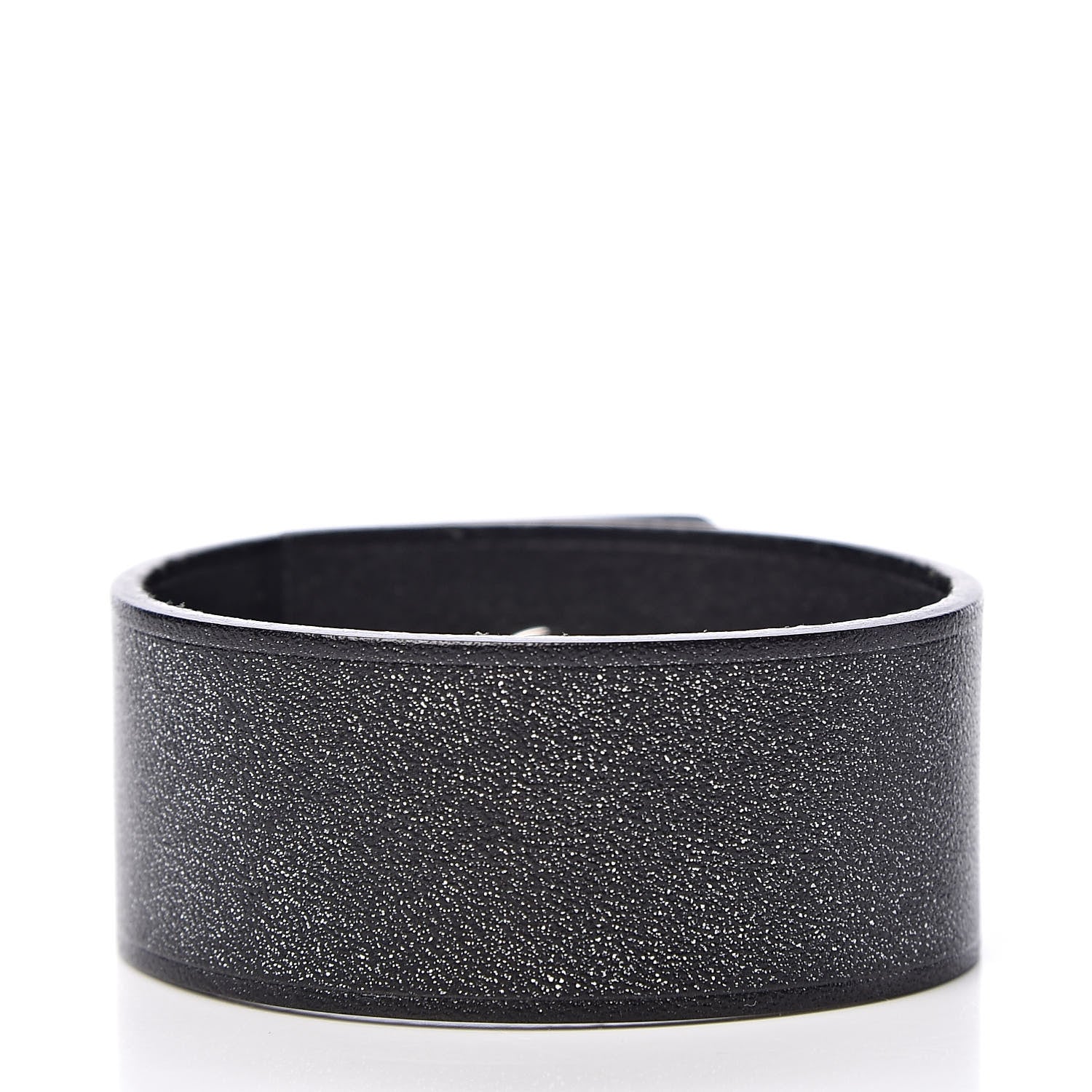 Hermes Vache Hunter Hip Hop Bracelet S Black 3 of 5