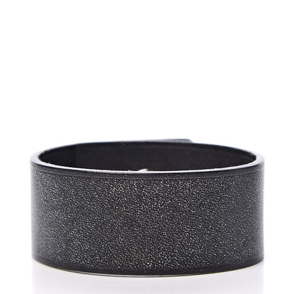 Hermes Vache Hunter Hip Hop Bracelet S Black 3 of 5