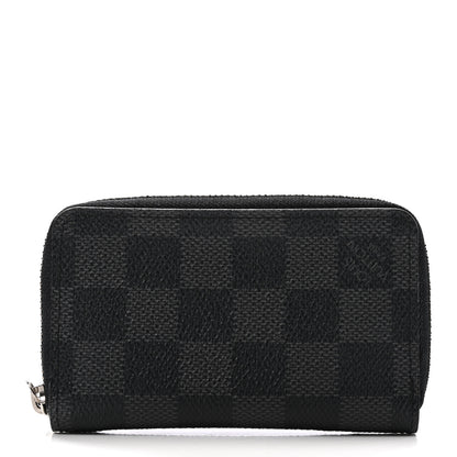 Louis Vuitton Damier Graphite Zippy Coin Purse Vertical 1 of 8