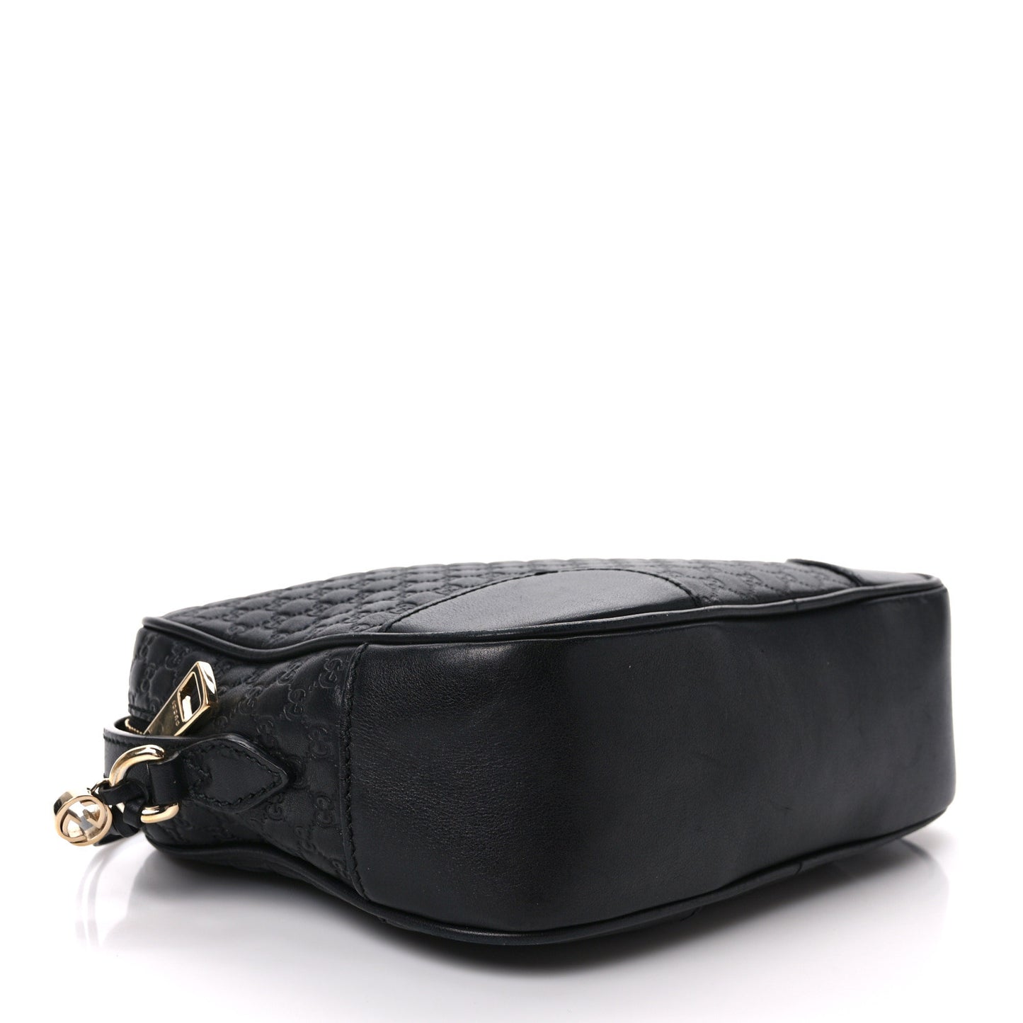 Microguccissima Mini Bree Messenger Bag Black