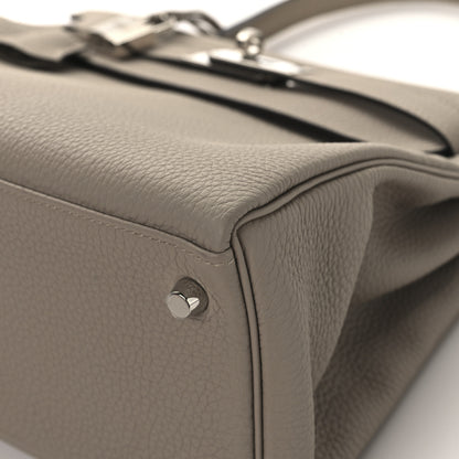 Hermes Togo Kelly Retourne 28 Gris Tourterelle 10 of 13