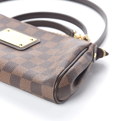 Louis Vuitton Damier Ebene Eva Clutch 9 of 9