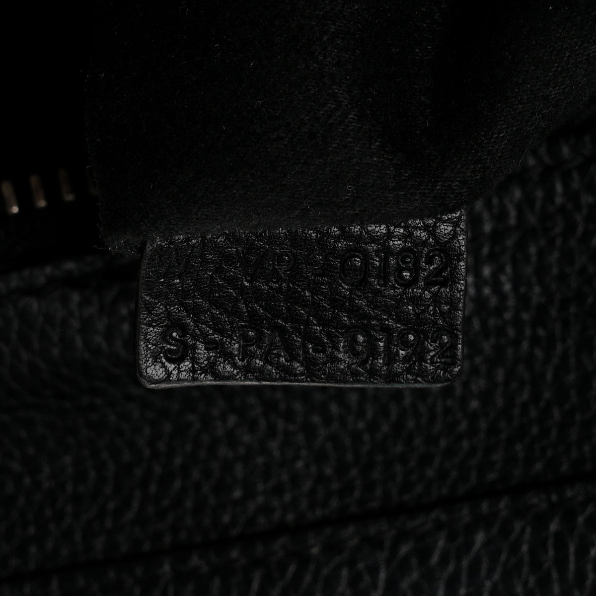 Celine Drummed Calfskin Mini Luggage Black 7 of 11