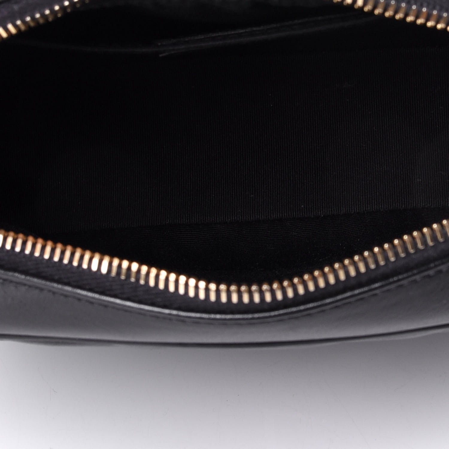 Saint Laurent Calfskin Matelasse Monogram Lou Camera Bag Black 4 of 5