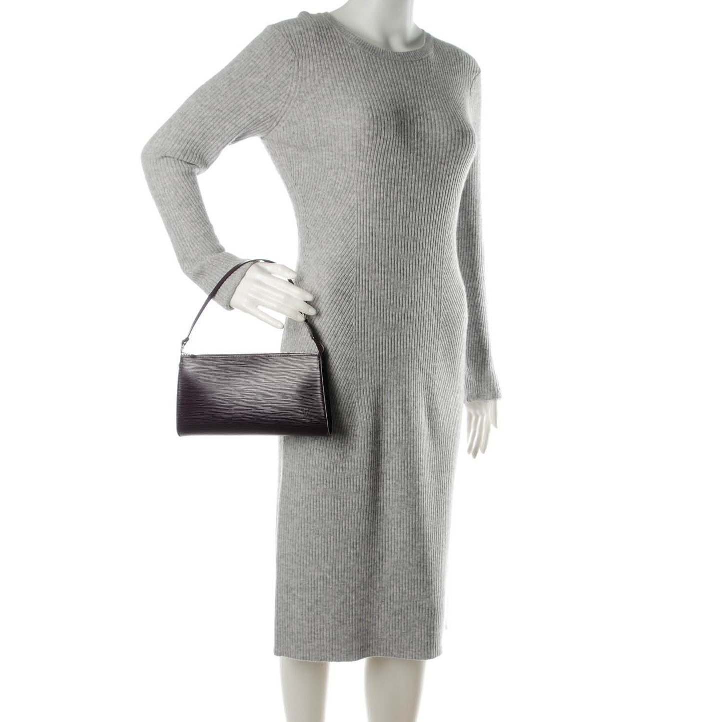Epi Pochette Accessories 24 Cassis