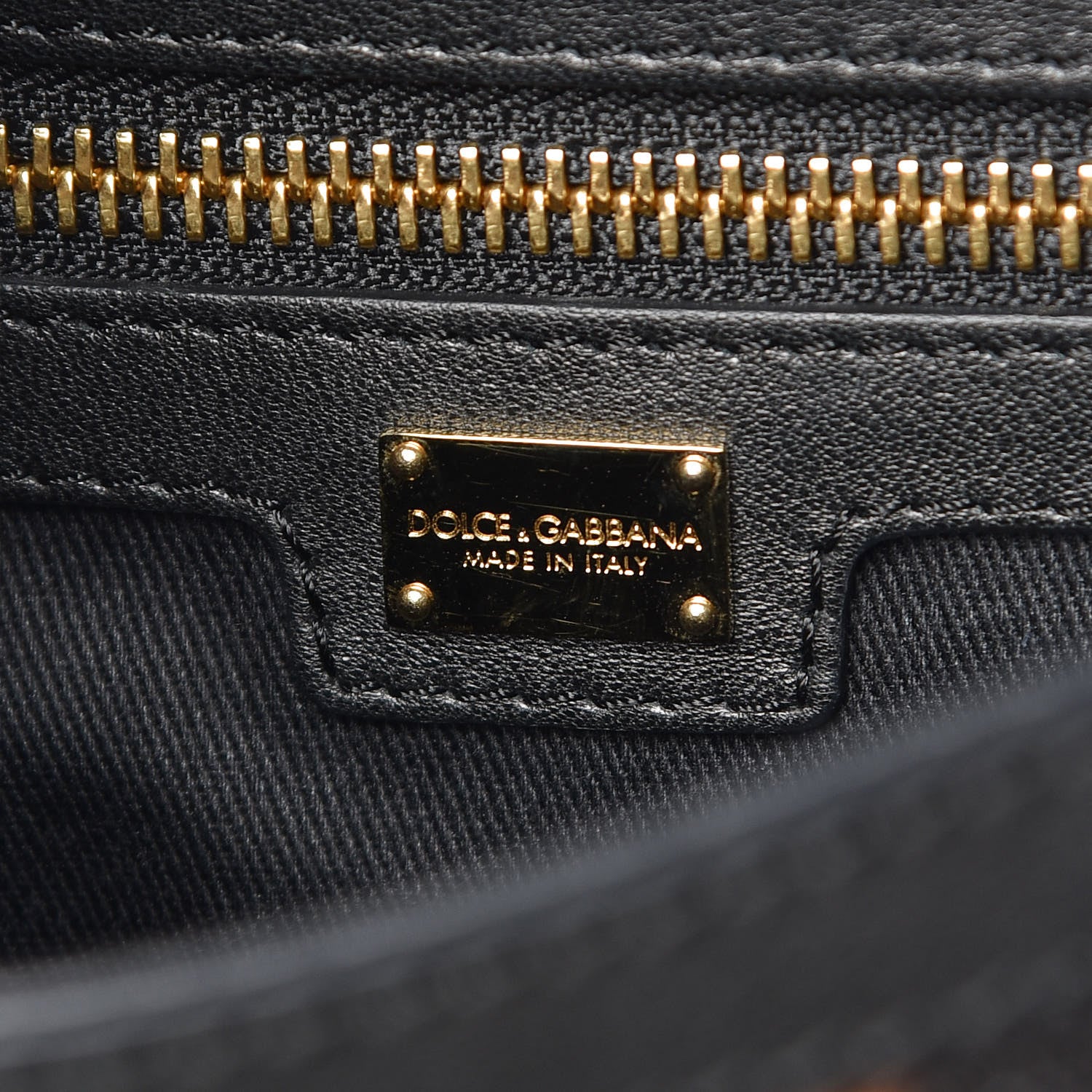 Dolce & Gabbana Dauphine Leopard Print Small Miss Sicily Satchel Black 6 of 11