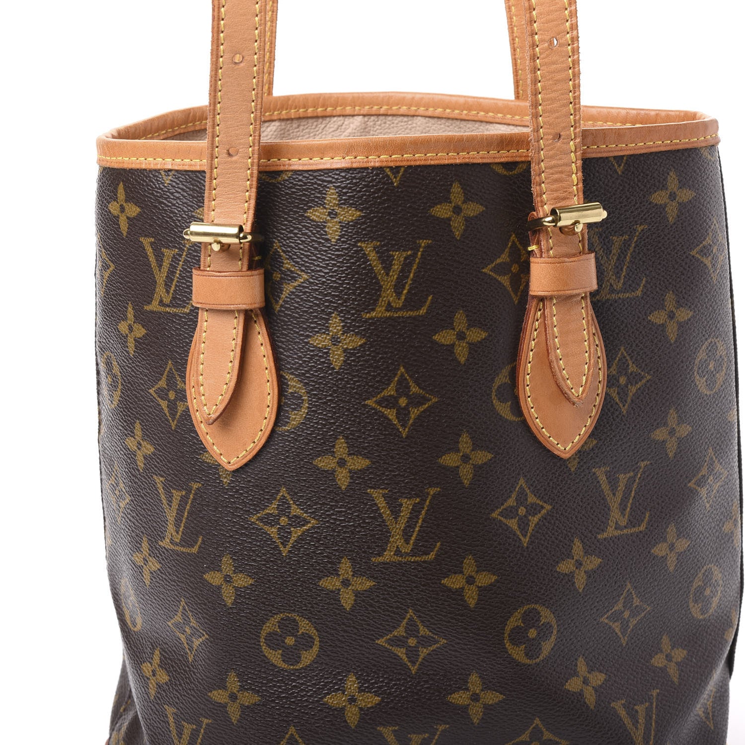 Louis Vuitton Monogram Petit Bucket 23 7 of 9