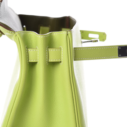 Hermes Epsom Candy Kelly Retourne 32 Kiwi Lichen 18 of 39