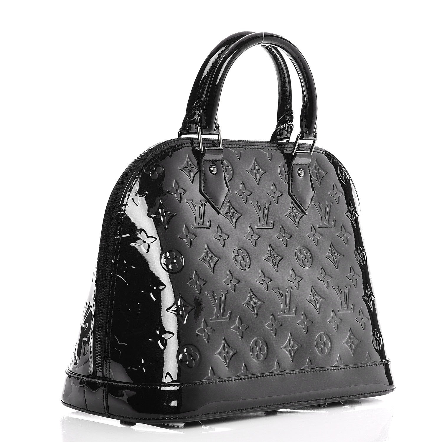 Louis Vuitton Vernis Alma PM Noir Magnetique 3 of 7