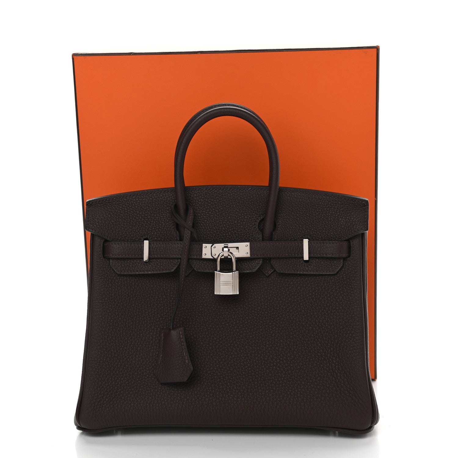 Hermes Togo Birkin 25 Chocolate 11 of 11