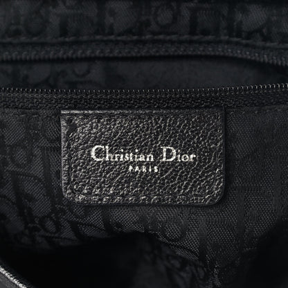Christian Dior Calfskin Saddle Bag Black 8 of 12