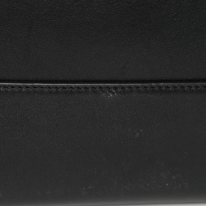 Christian Dior HOMME Calfskin Ribbed Document Holder Black 8 of 11
