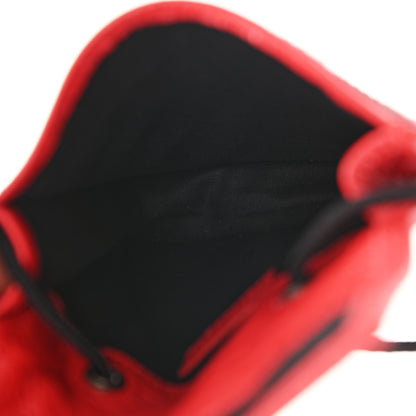 Balenciaga Agneau Arena Small Explorer Crossbody Pouch Red 5 of 12