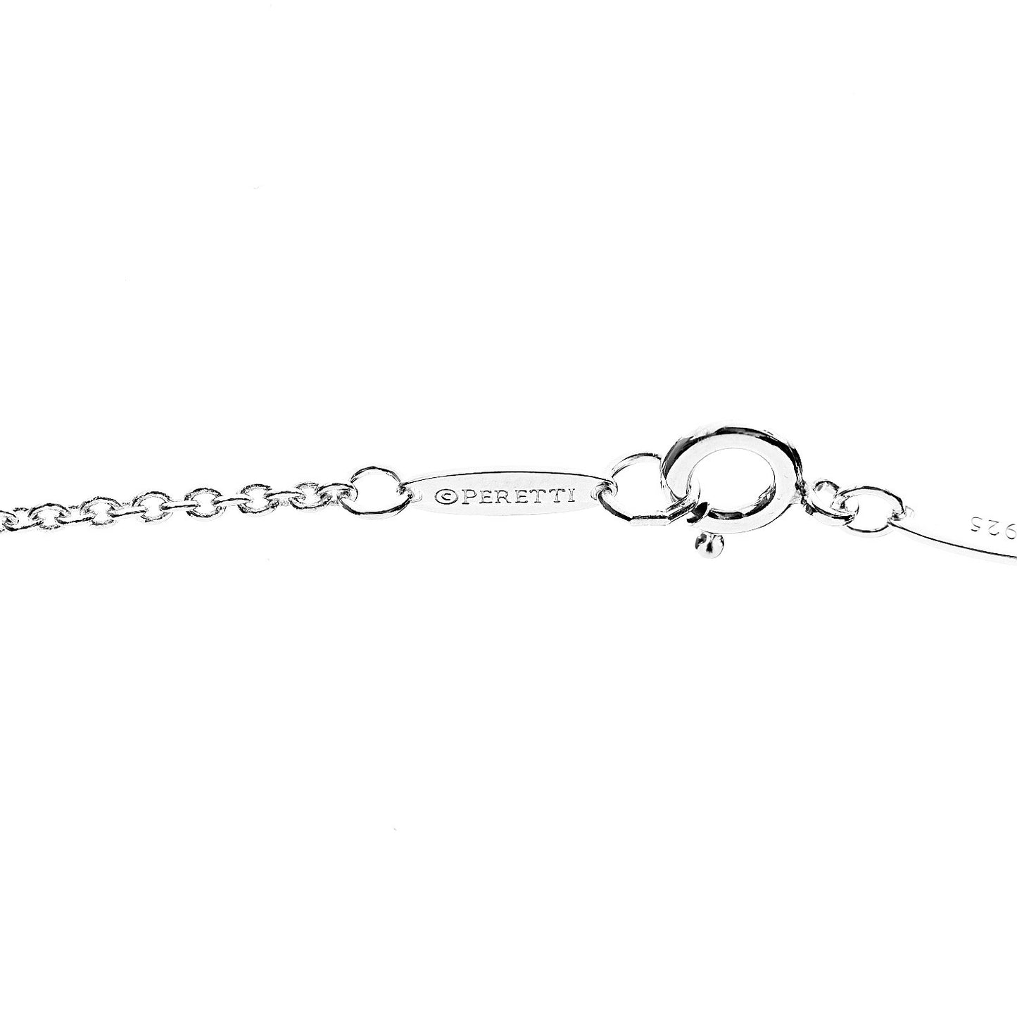 Sterling Silver Diamond Mesh Pendant Necklace