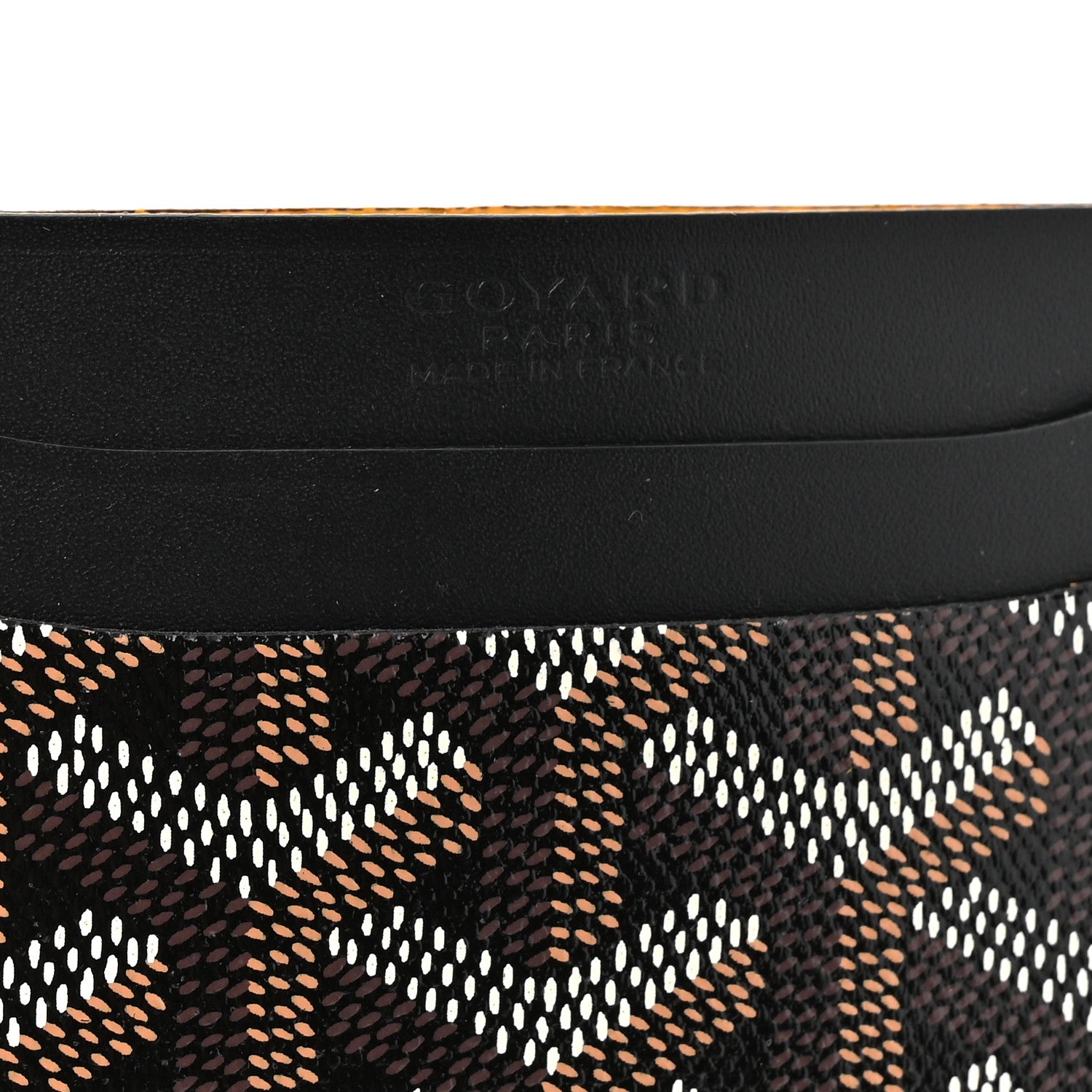 Goyard Goyardine Saint Sulpice Card Holder Black 6 of 6