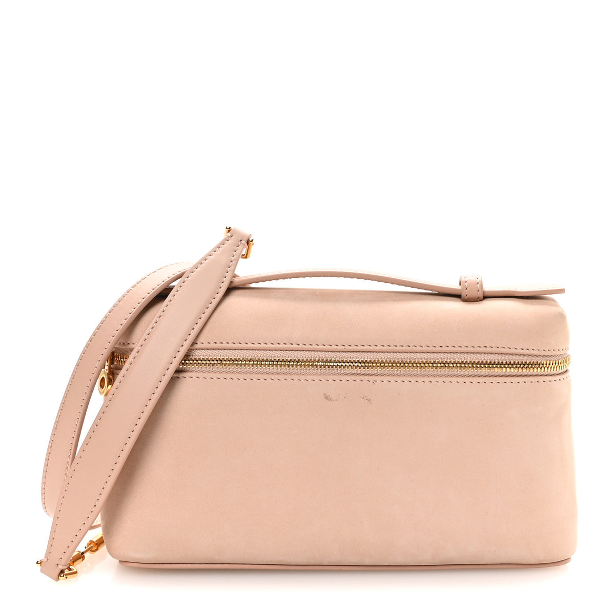 Loro Piana Nubuck L19 Extra Pocket Pouch Candoglia Marble 1 of 9