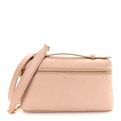 Loro Piana Nubuck L19 Extra Pocket Pouch Candoglia Marble 1 of 9