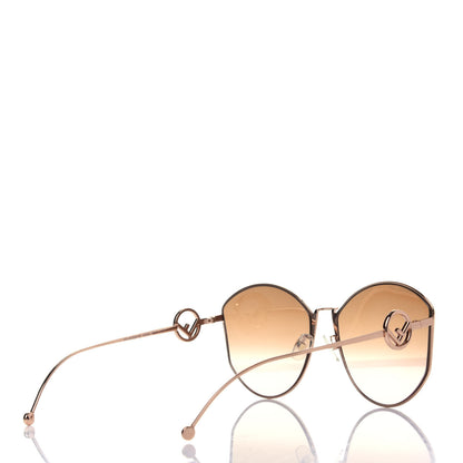 Fendi Metal F is Fendi Sunglasses FF 0335/F/S Gold 4 of 8