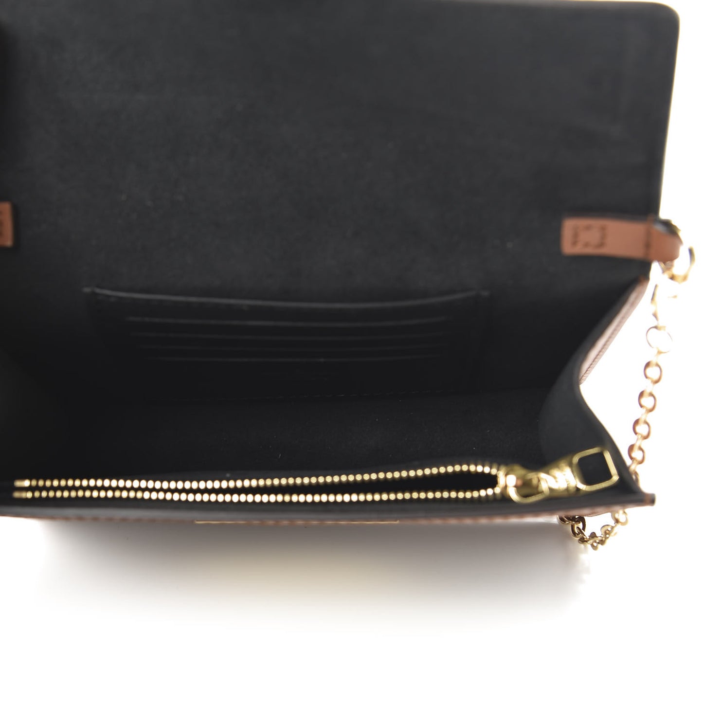 Reverse Monogram Dauphine Chain Wallet