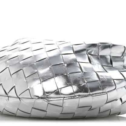 Bottega Veneta Metallic Nappa Intrecciato Mini Jodie Silver 10 of 11