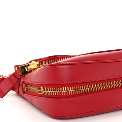 Tom Ford Calfskin Medium Jennifer Crossbody Flame Red 9 of 10