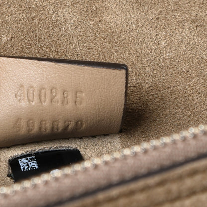 Gucci GG Supreme Monogram Lightning Embroidered Medium Dionysus Shoulder Bag Beige 8 of 11