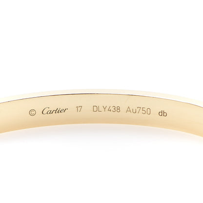 Cartier 18K Yellow Gold LOVE Bracelet 17 5 of 7