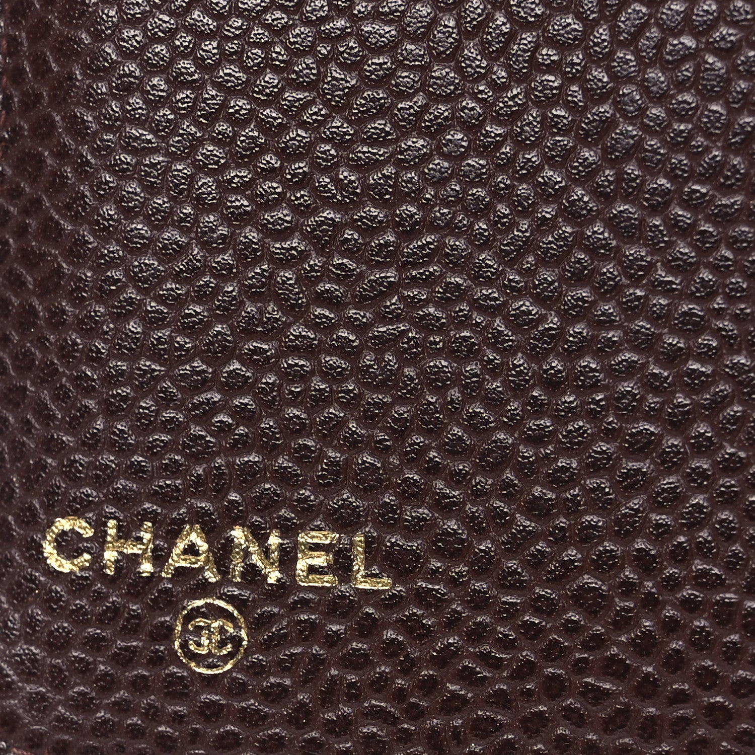 Chanel Caviar CC Small Ring Agenda Planner Brown 6 of 8