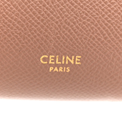 Celine Grained Calfskin Nano Belt Bag Dark Pink 6 of 21