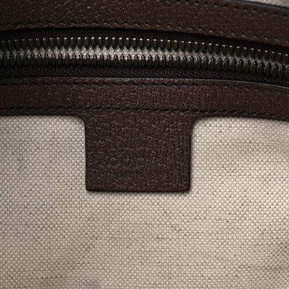 Gucci GG Supreme Monogram Web Small Ophidia Half Moon Hobo Brown 6 of 11