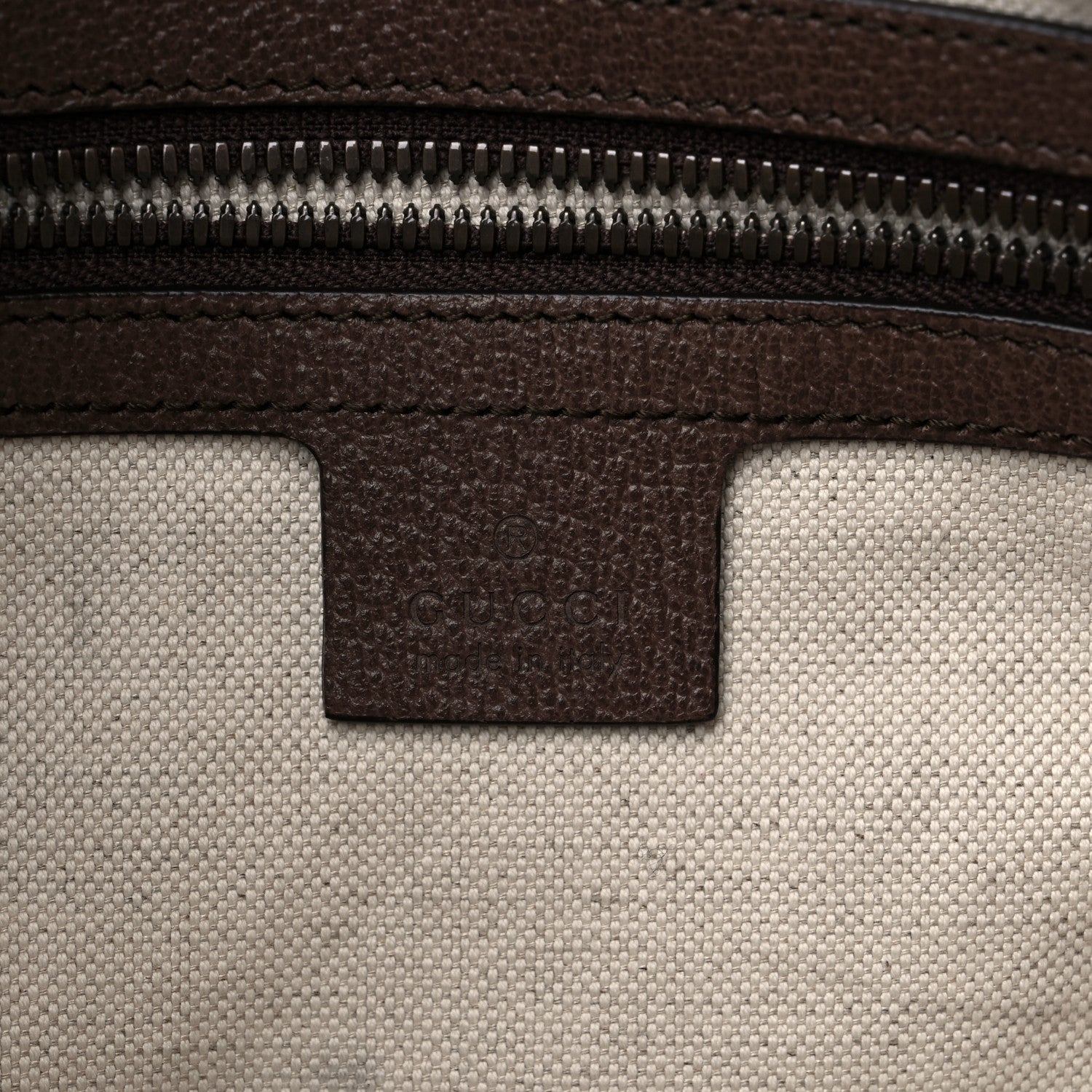 Gucci GG Supreme Monogram Web Small Ophidia Half Moon Hobo Brown 6 of 11