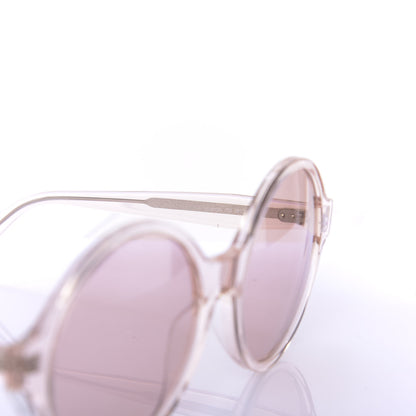 Celine Round Sunglasses CL 40051/I Transparent Light Pink 5 of 6