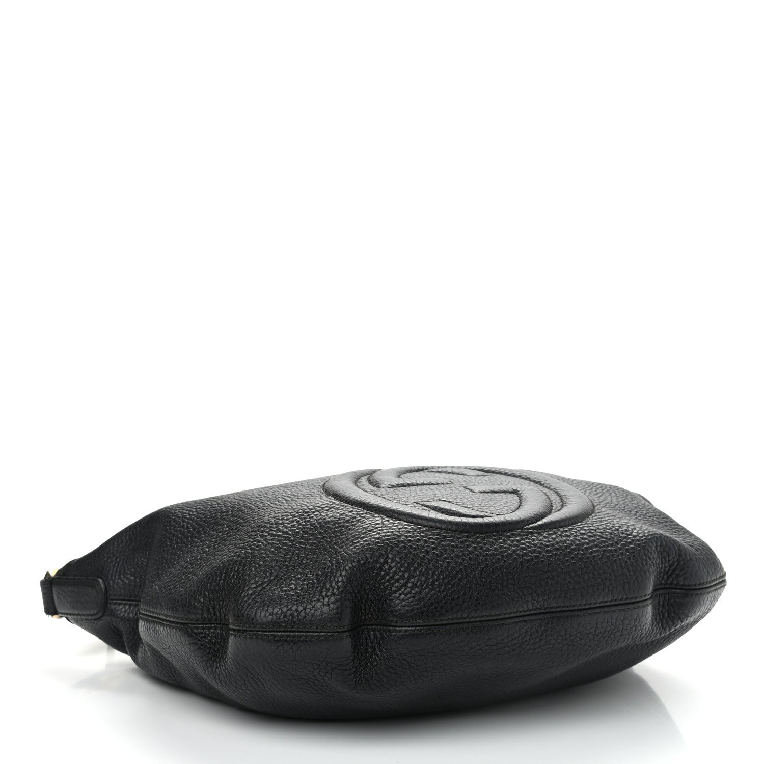 Gucci Pebbled Calfskin Medium Soho Hobo Black 4 of 15