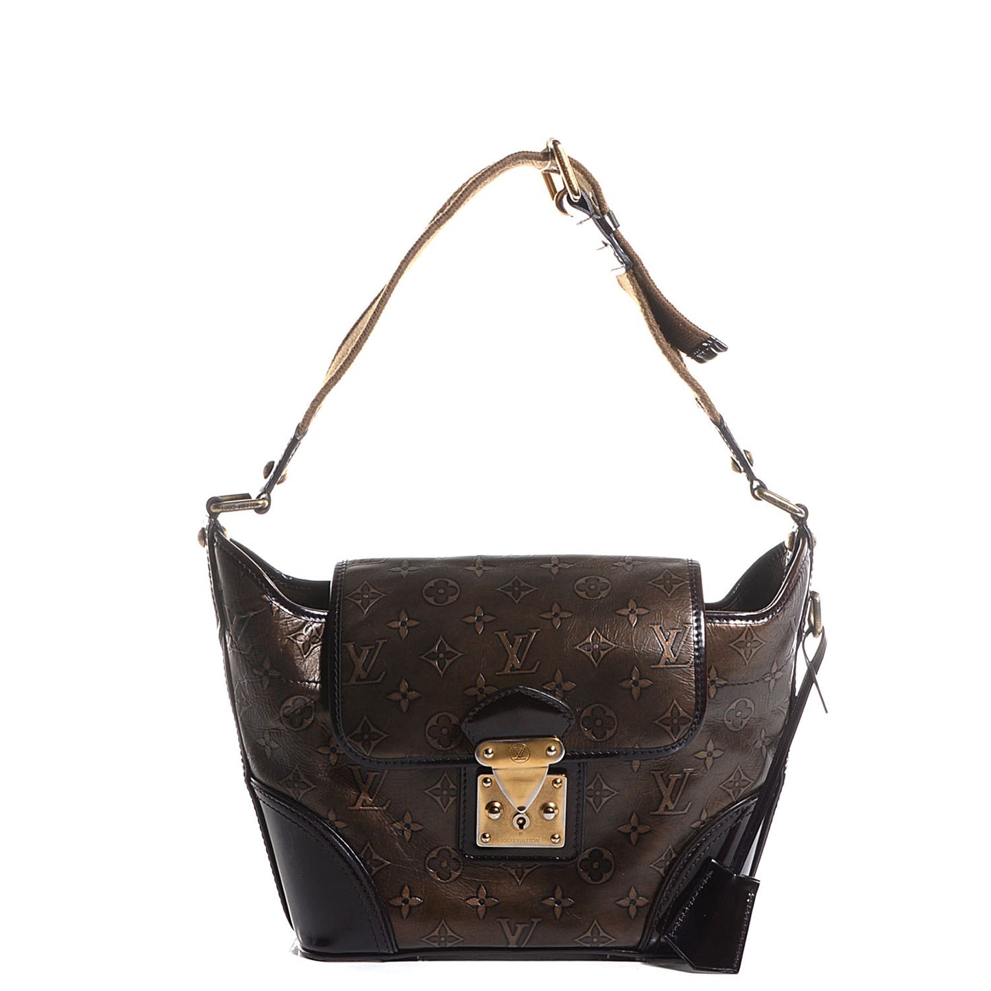 Monogram Embossed Sergent PM Bronze