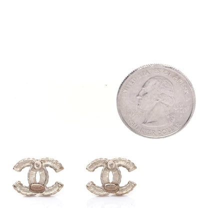Chanel Pearl CC Earrings Gold 2 of 6