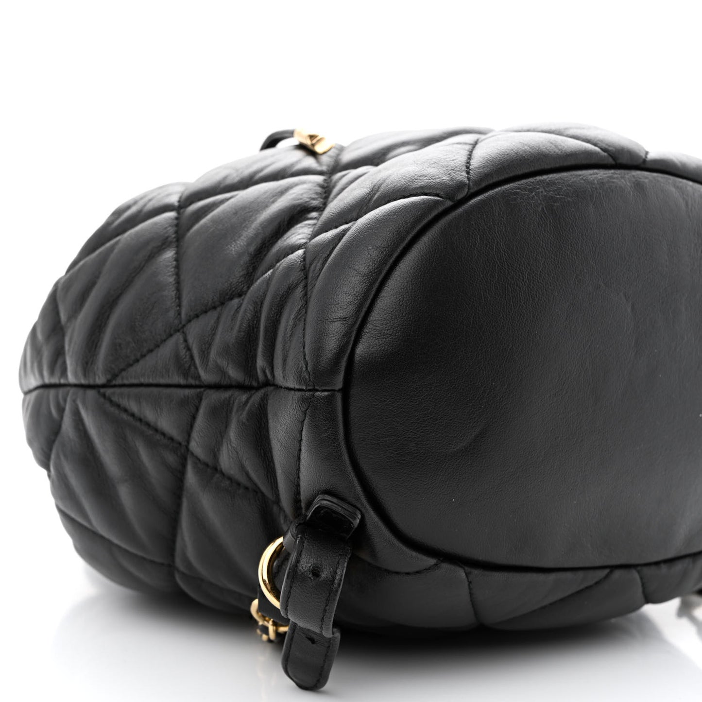 Calfskin Quilted Giuliette Backpack Black