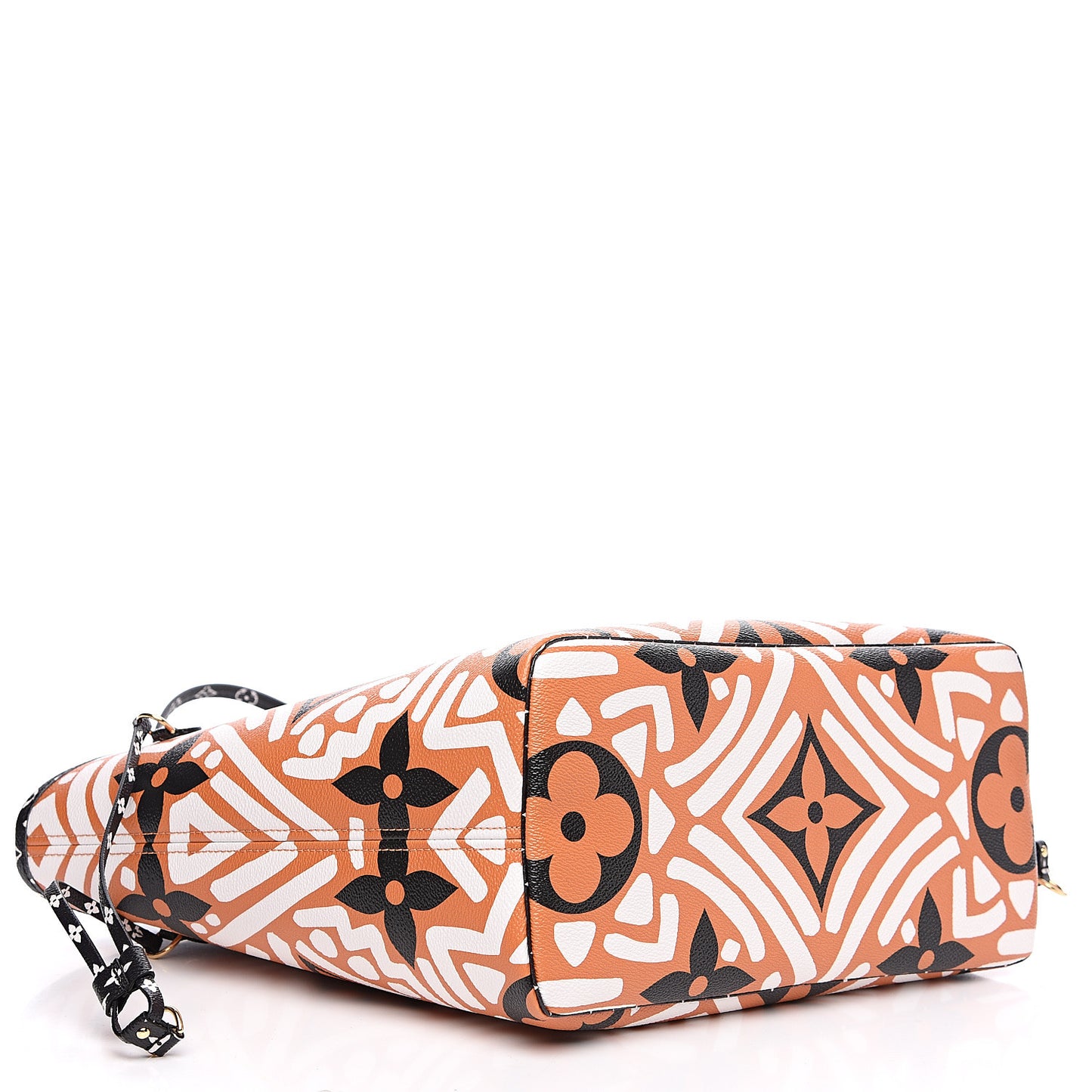 Monogram Giant Crafty Neverfull MM Creme Caramel