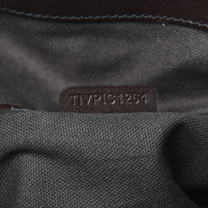 Burberry Haymarket Check Medium Golderton Tote Chocolate 7 of 10