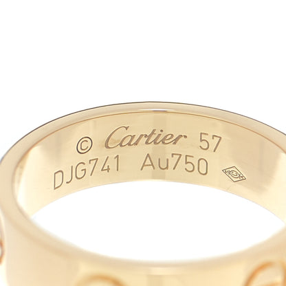 Cartier 18K Yellow Gold 5.5mm LOVE Ring 57 8 4 of 5