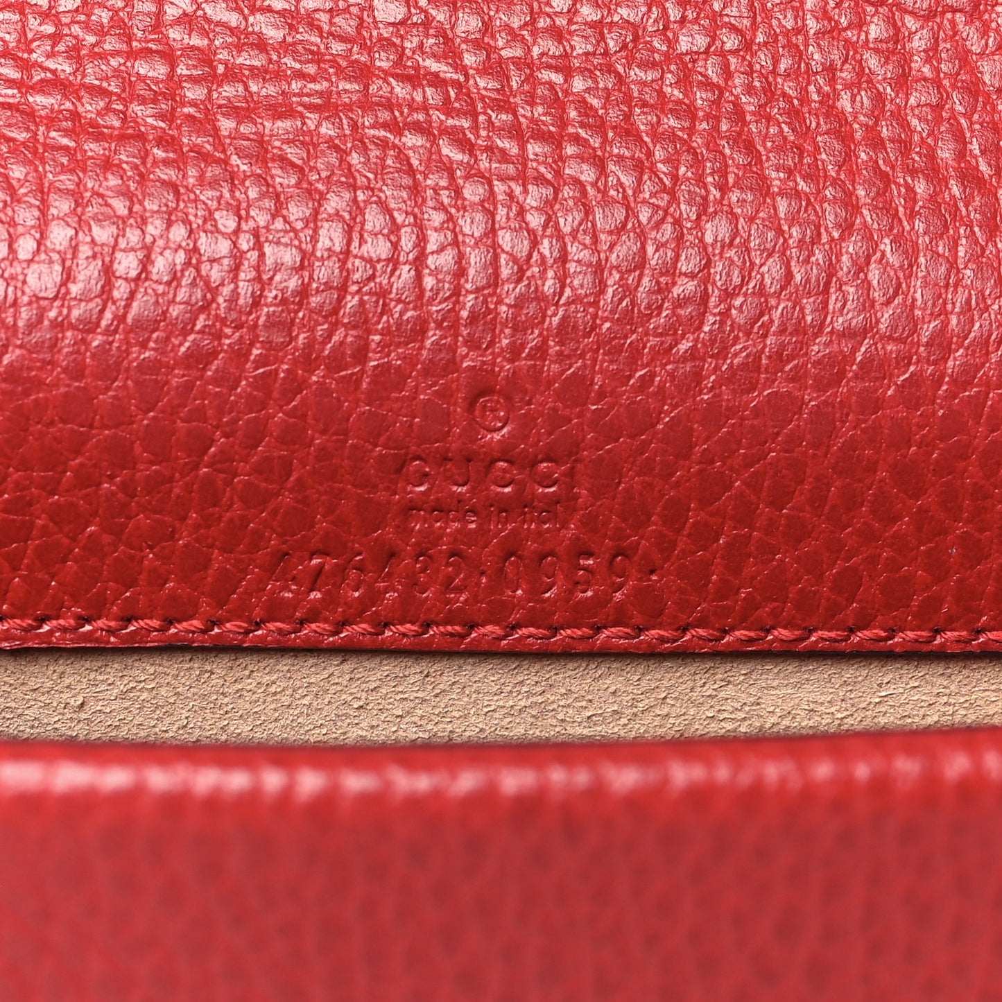 Calfskin Super Mini Dionysus Shoulder Bag Hibiscus Red