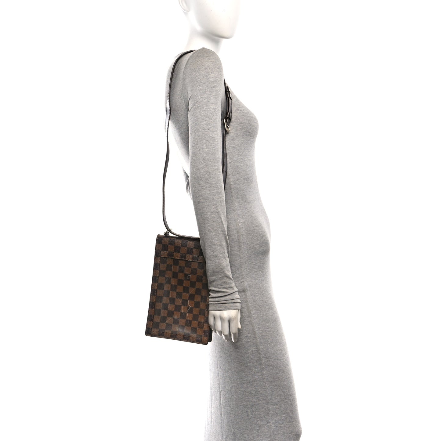 Damier Ebene Portobello Travel Shoulder Bag