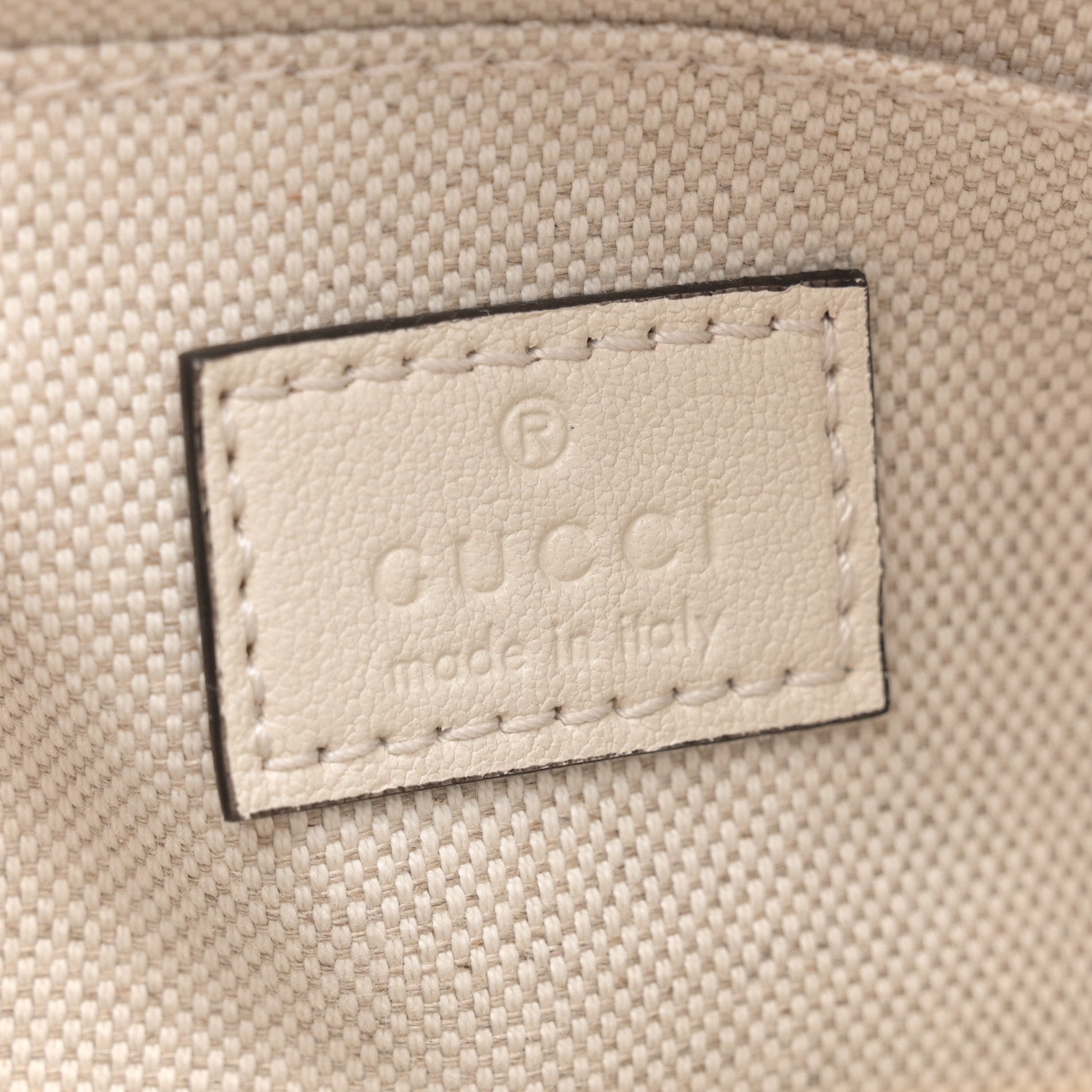 Gucci Sakai Be Green Calfskin Diagonal Stitched Small Blondie Shoulder Bag Mystic White 6 of 10