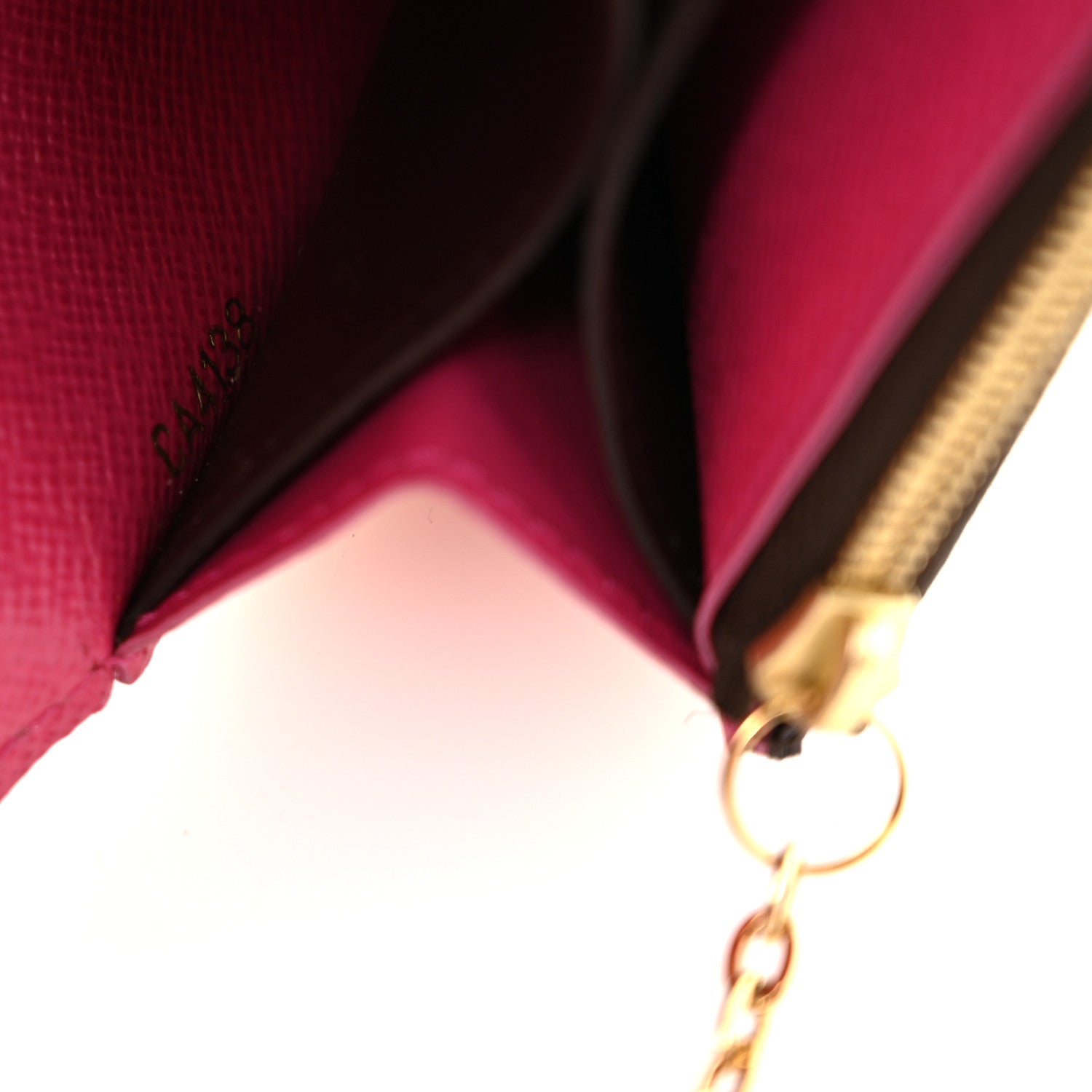 Louis Vuitton Monogram Bloom Flower Emilie Wallet Fuchsia 7 of 13