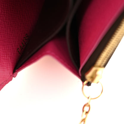 Louis Vuitton Monogram Bloom Flower Emilie Wallet Fuchsia 7 of 13