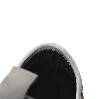 Balenciaga Mesh Calfskin Neoprene Suede Womens Race Runner Sneakers 40 White Black Grey 8 of 8