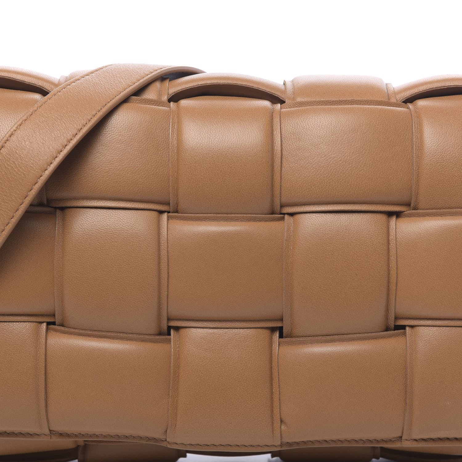 Bottega Veneta Nappa Maxi Intreccio Padded Cassette Crossbody Bag Caramel 11 of 11