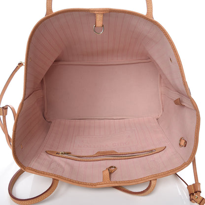 Louis Vuitton Damier Azur Neo Neverfull MM Rose Ballerine 6 of 16